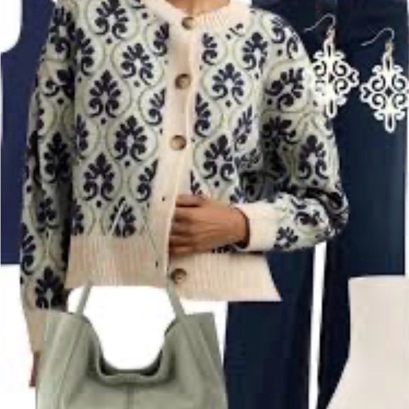 Anthropologie Sweater Cardigan. NWT Size Large (fits 12-14) - Picture 5 of 10